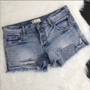 Free People Button Fly Cutoff Shorts